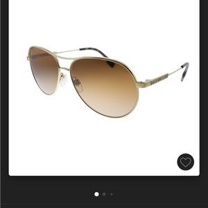 New in box Burberry 59mm sunglasses